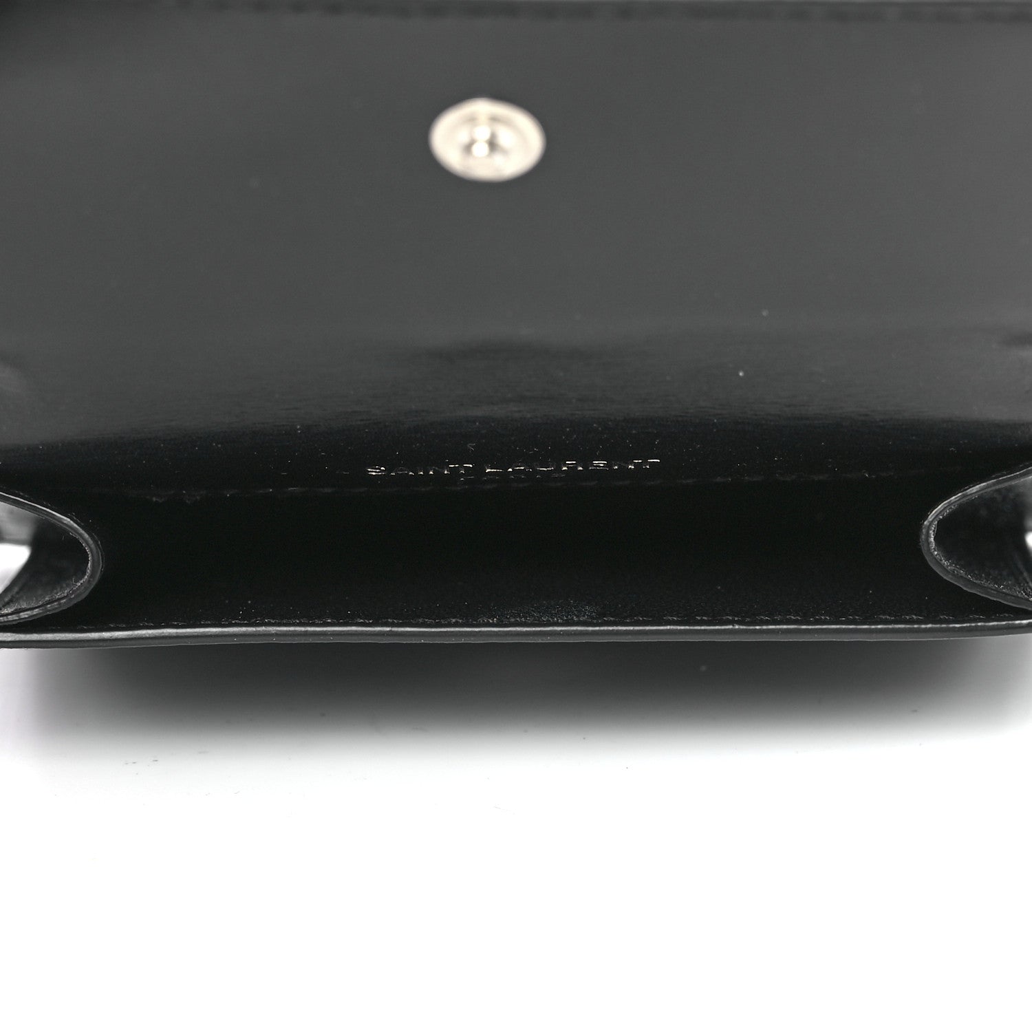 Saint Laurent Ultra Soft Calfskin Coin Wallet Black 4 of 13