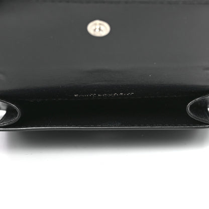 Saint Laurent Ultra Soft Calfskin Coin Wallet Black 4 of 13