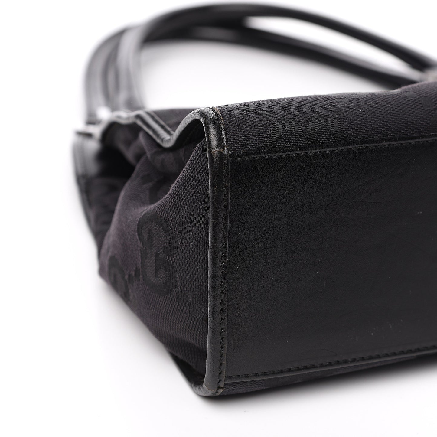 Monogram Jackie Shoulder Bag Black