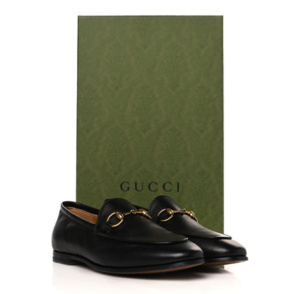 Gucci Calfskin Womens Jordaan Loafers 35 Black 9 of 9