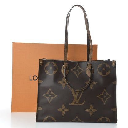 Louis Vuitton Reverse Monogram Giant Onthego GM 12 of 12