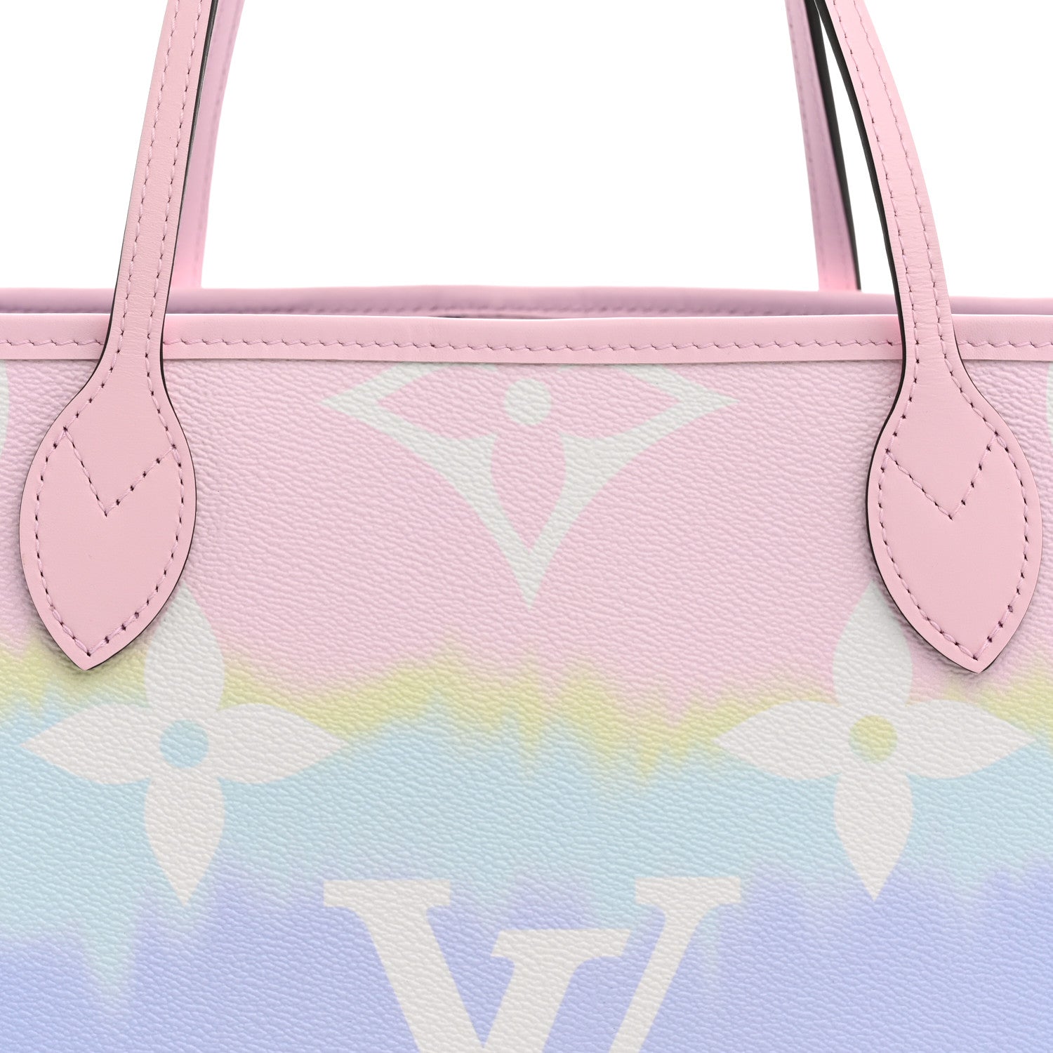 Louis Vuitton Monogram Escale Neverfull MM Pastel 8 of 12