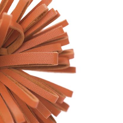 Hermes Lambskin Carmen Uno-Dos Key Holder Feu Rose Jaipur 4 of 4