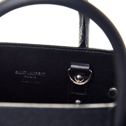 Saint Laurent Grained Calfskin Nano Sac De Jour Black 6 of 9