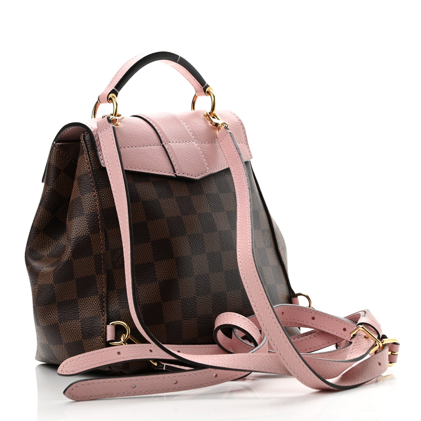 Damier Ebene Clapton Backpack Magnolia