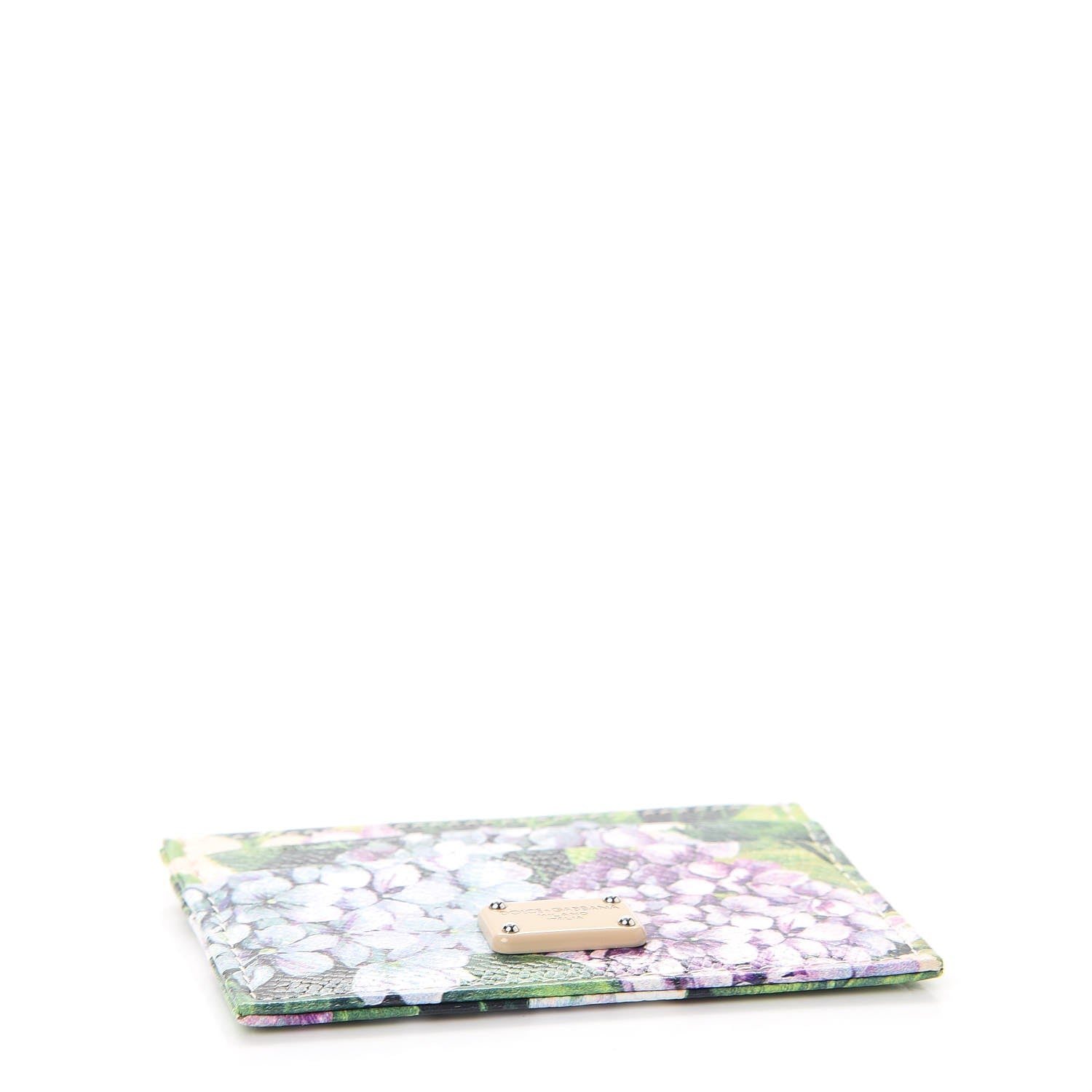 Dolce & Gabbana Ortensia Floral Print Card Holder Wallet Multi 4 of 7