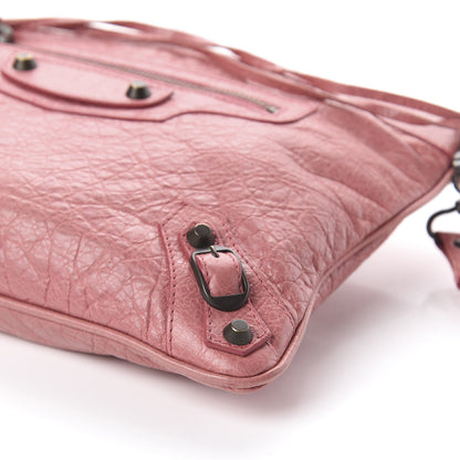 Balenciaga Agneau Classic Hardware Flat Handle Clutch Rose Bonbon 7 of 7