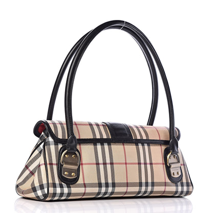 Burberry House Check Satchel Black 3 of 17