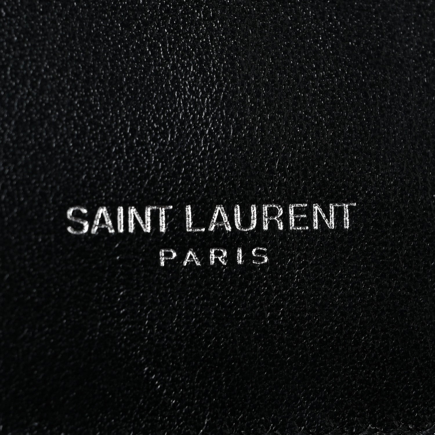 Saint Laurent Calfskin Star Print Medium Monogram Kate Satchel Black 7 of 18