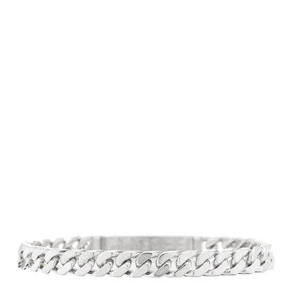 Hermes Sterling Silver TPM Kelly Gourmette Bracelet ST 2 of 4