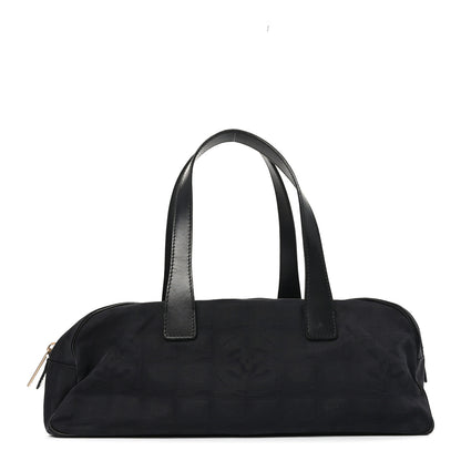 Chanel Nylon Travel Bowler Black 1 of 10