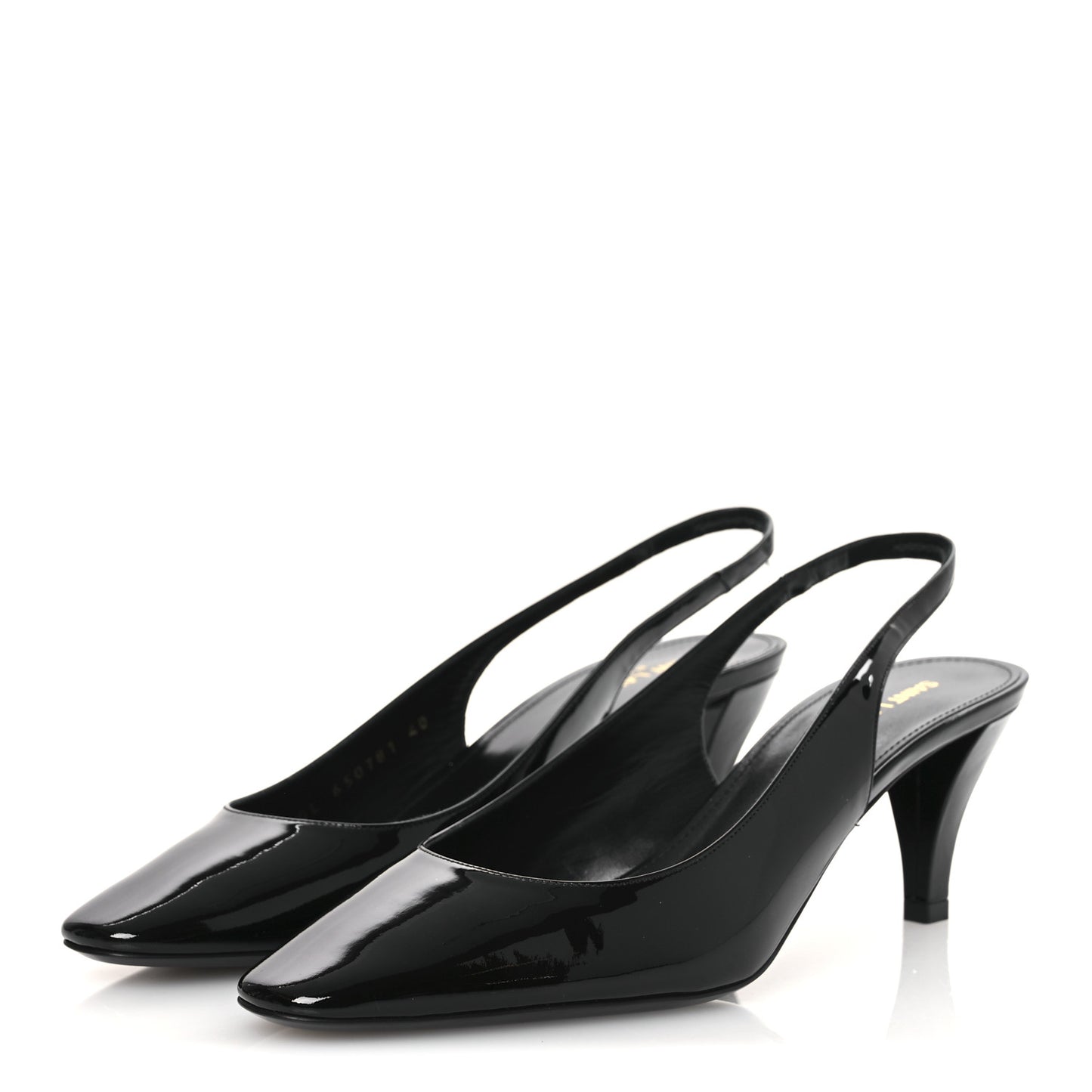 Vernice Carol 60 Slingback Pumps 40 Black
