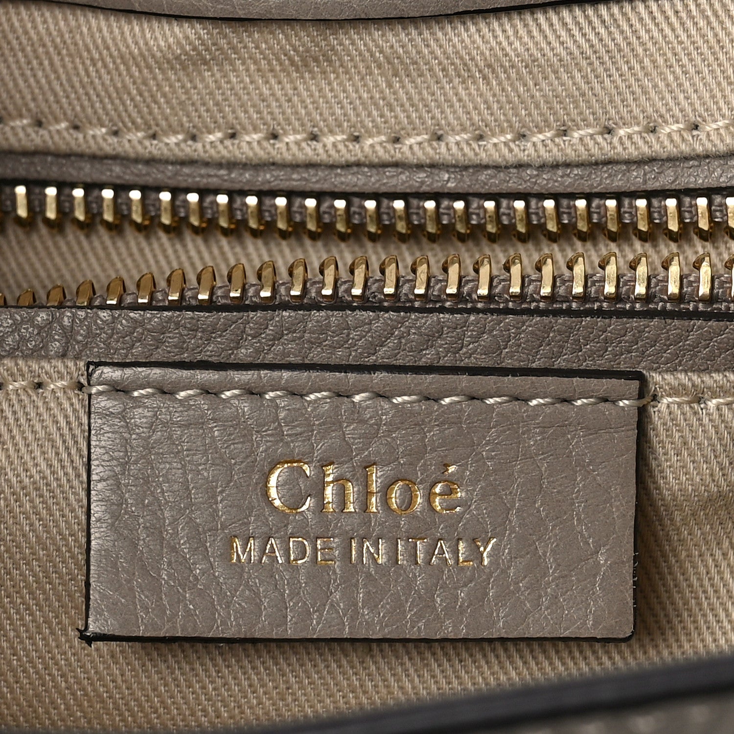 Chloe Suede Calfskin Medium Faye Backpack Motty Grey 6 of 8