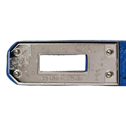Hermes Epsom Kelly Sellier 25 Bleu Zellige 30 of 38