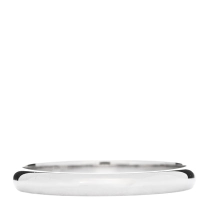 Cartier Platinum 2mm 1895 Wedding Band Ring 56 7.5 3 of 7