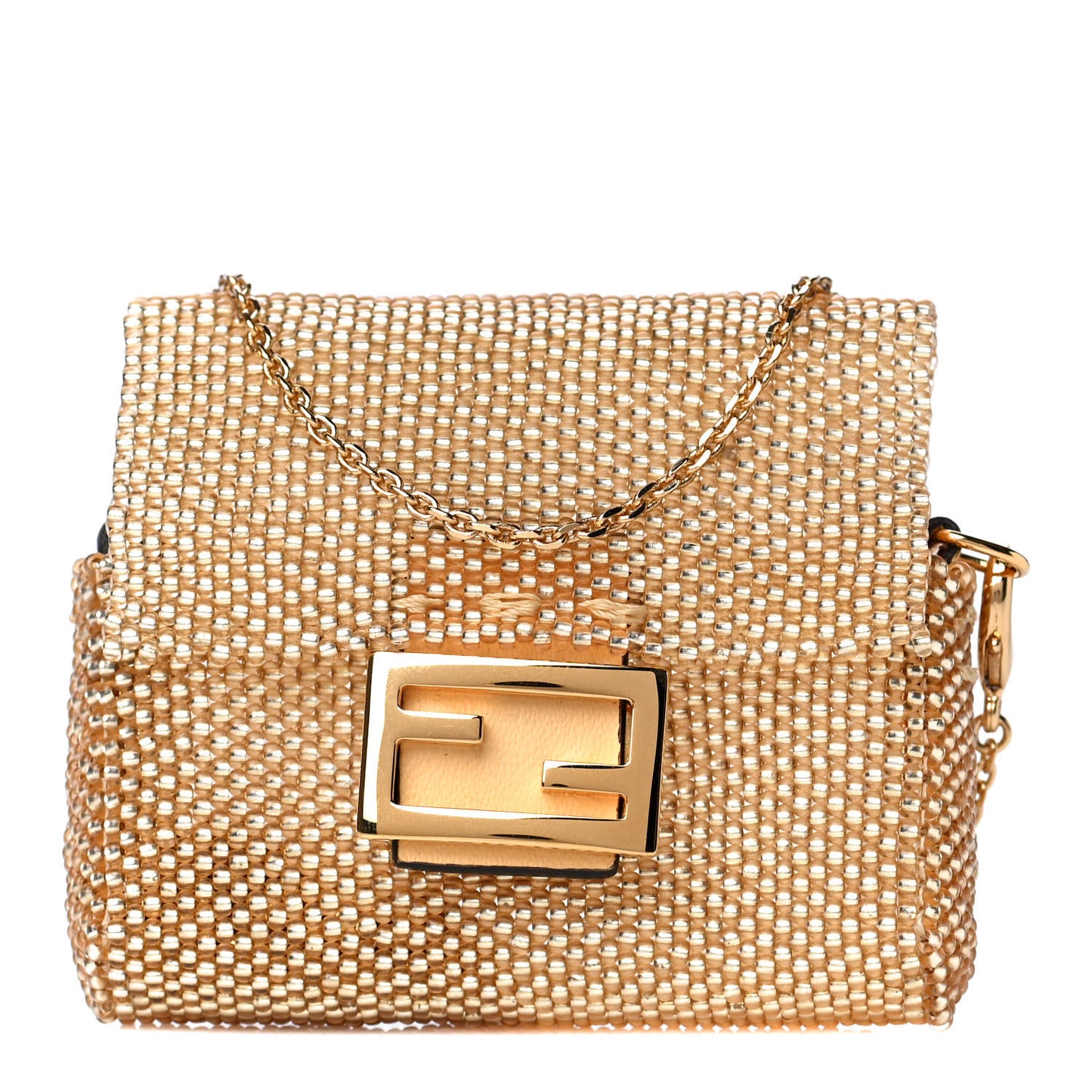 Glass Vitello King Beaded Mini Pico Baguette Charm Semolino