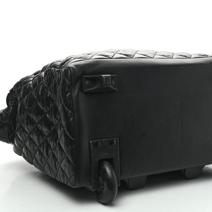 Chanel Nylon Quilted Coco Cocoon Trolley Black 7 of 11
