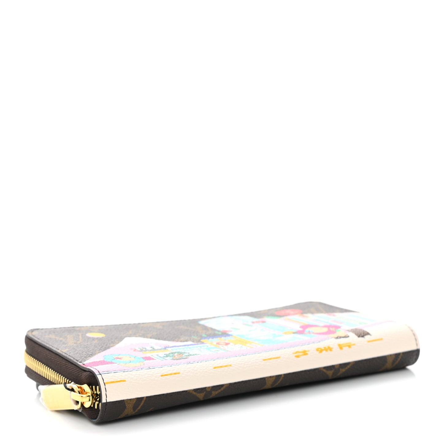 Damier Ebene 2022 Christmas Animation Toyko Zippy Wallet