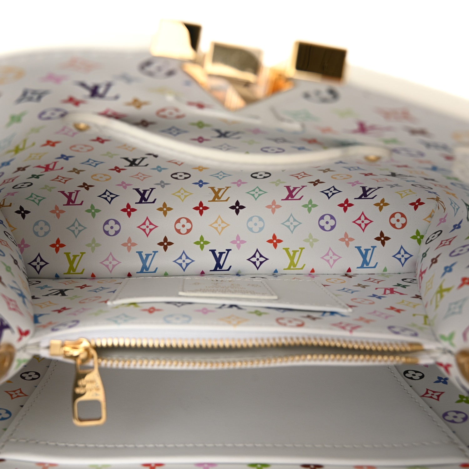 Louis Vuitton LV X TM Taurillon BB Capucines  Blanc 5 of 9