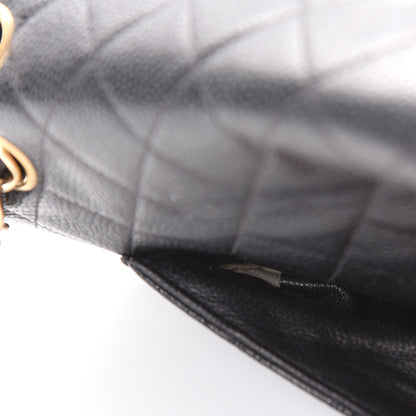 Chanel Caviar Quilted Medium Double Flap Black 12 of 12