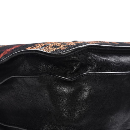Proenza Schouler Lambskin Blanket Print Large PS1 Satchel Black 12 of 14