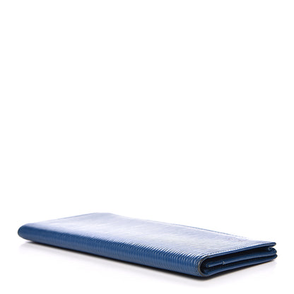 Louis Vuitton Epi Checkbook Card Holder Cyan 4 of 11