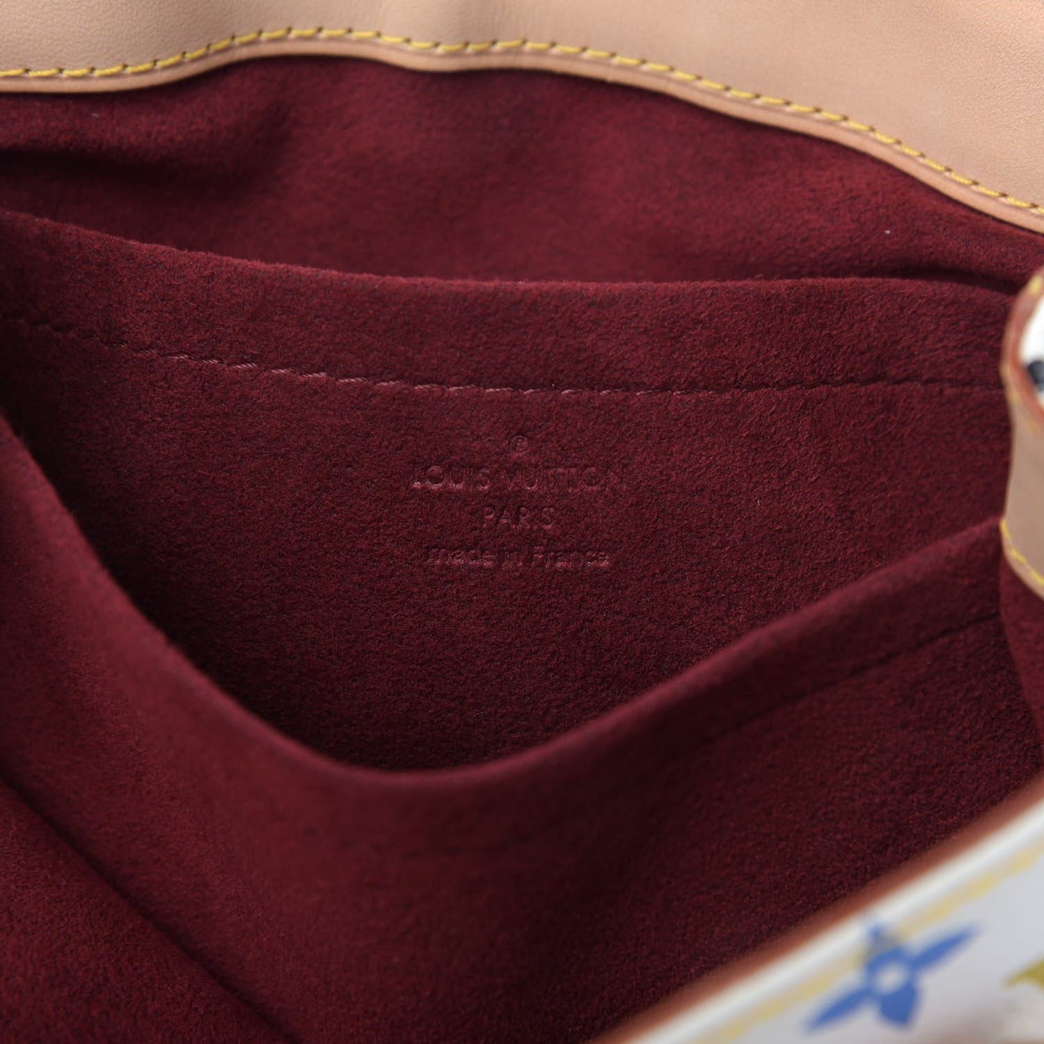 Louis Vuitton Monogram Multicolor Audra White 8 of 10