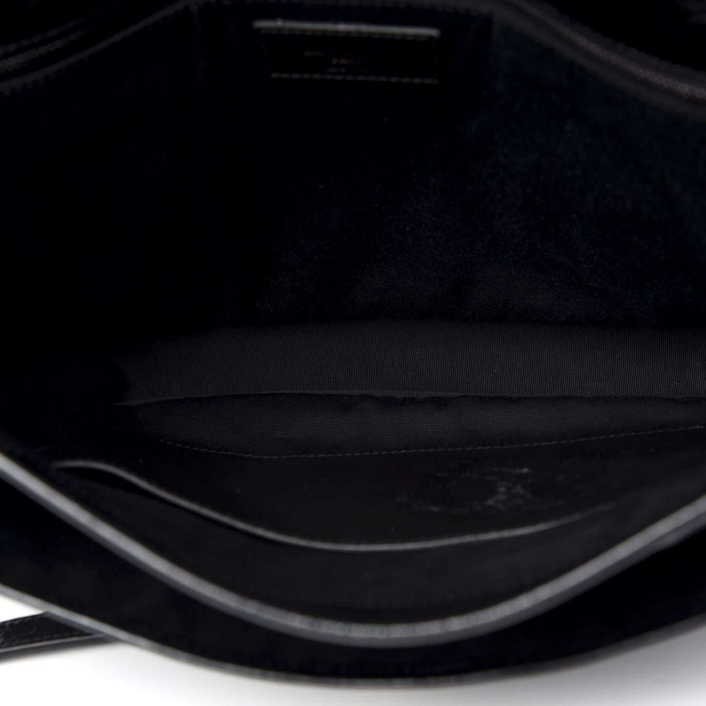 Crinkled Calfskin Matelasse Monogram Large Niki Chain Satchel Black