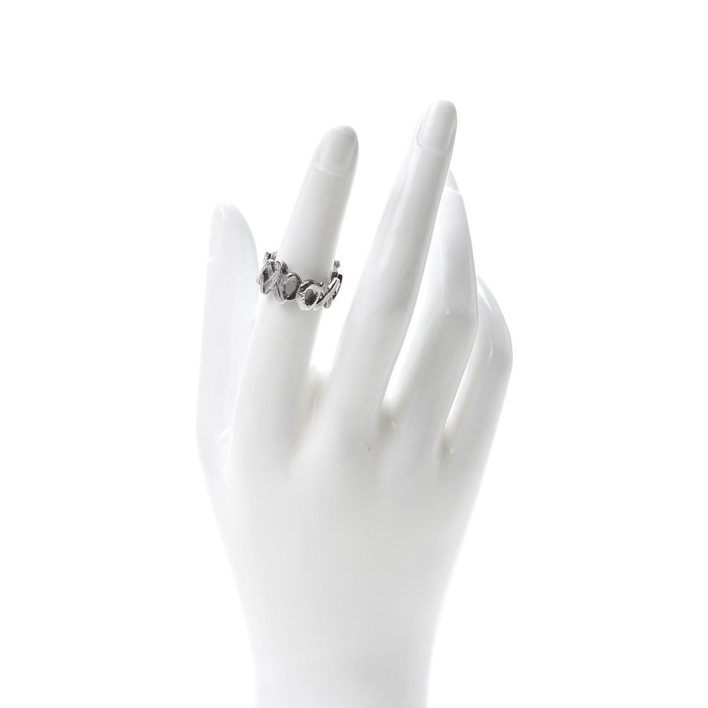 Sterling Silver Paloma Picasso Love Kisses Ring 52 6