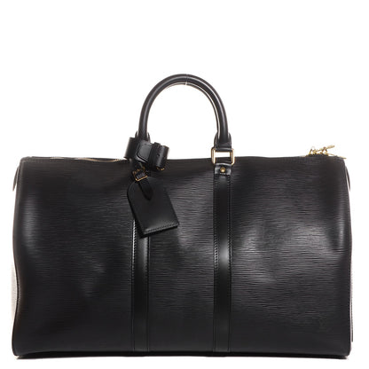 Louis Vuitton Epi Keepall 45 Black 1 of 7