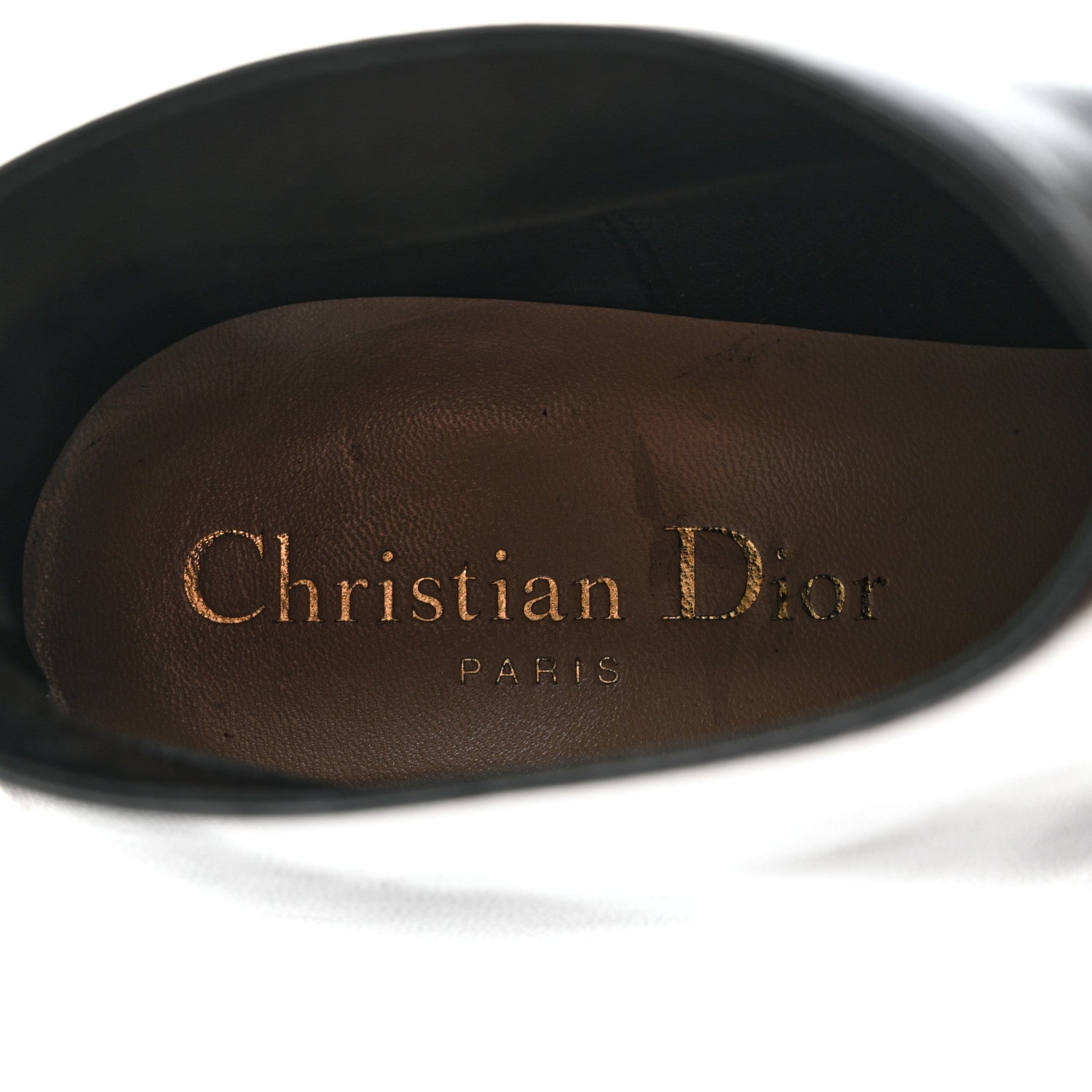 Christian Dior Lambskin I-Dior Ankle Boots 36 Black 6 of 9