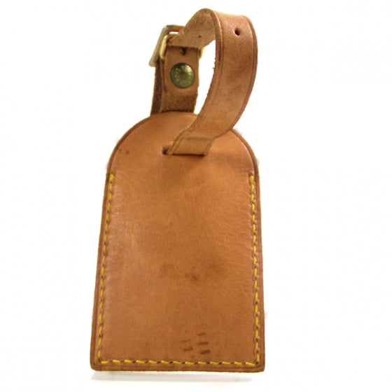 Vachetta Leather Luggage Tag