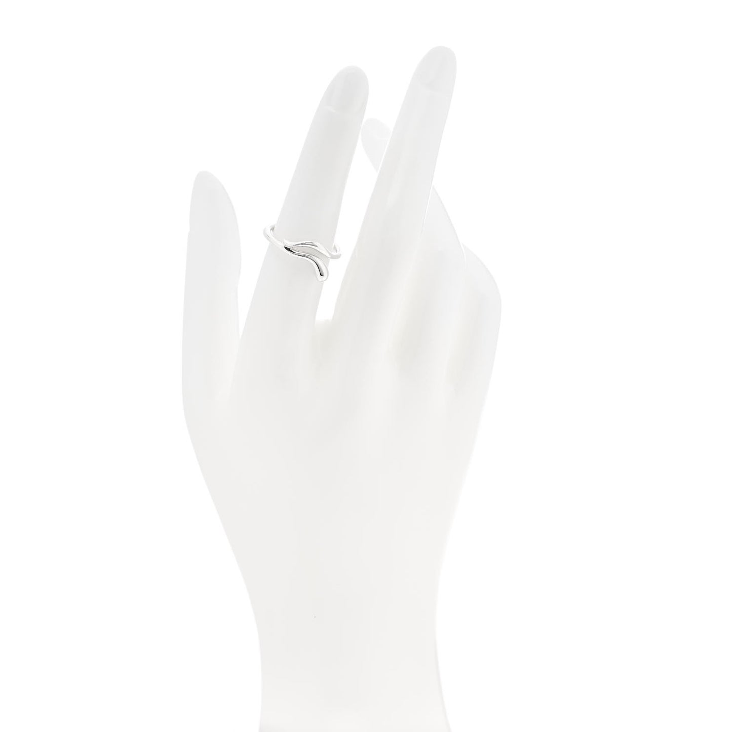 Sterling Silver Elsa Peretti Narrow Teardrop Ring 52 6