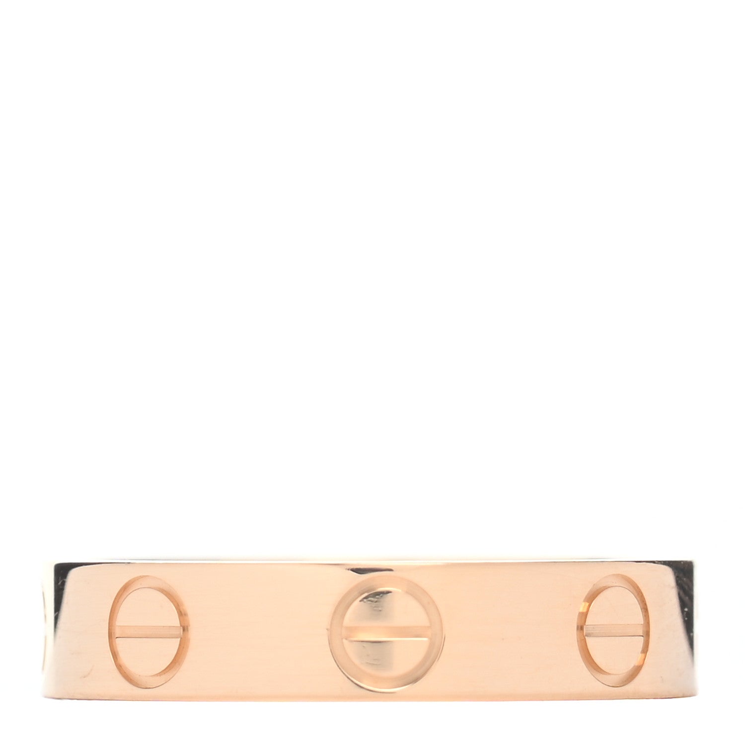 Cartier 18K Yellow Gold 3.5mm LOVE Wedding Band Ring 47 4 1 of 5