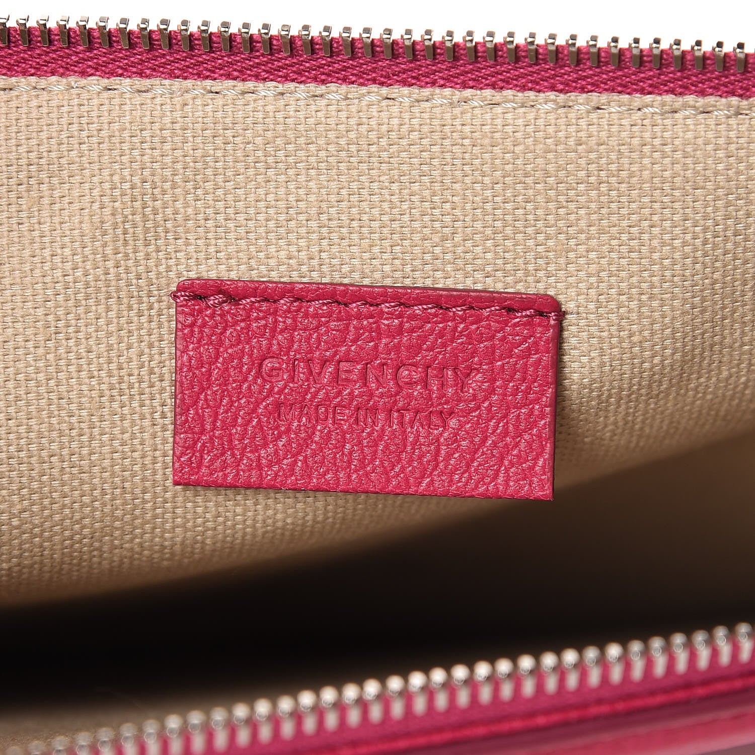Givenchy Sugar Goatskin Medium Antigona Pouch Fushia 6 of 9