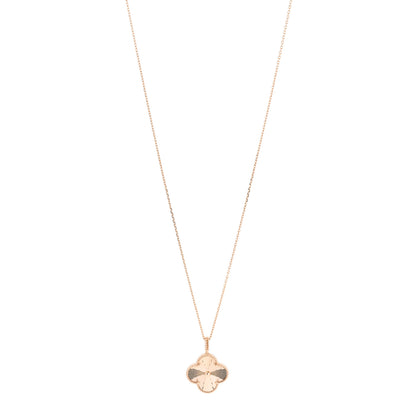Van Cleef & Arpels 18K Yellow Gold Guilloche Magic Alhambra Long Necklace 1 of 6