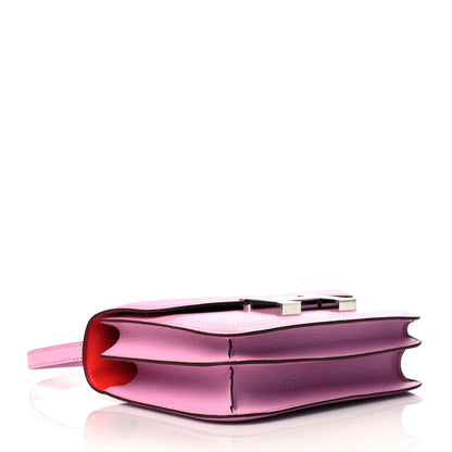 Hermes Chevre Mysore Verso Constance 18 Mauve Sylvestre Rouge Exotique 4 of 11