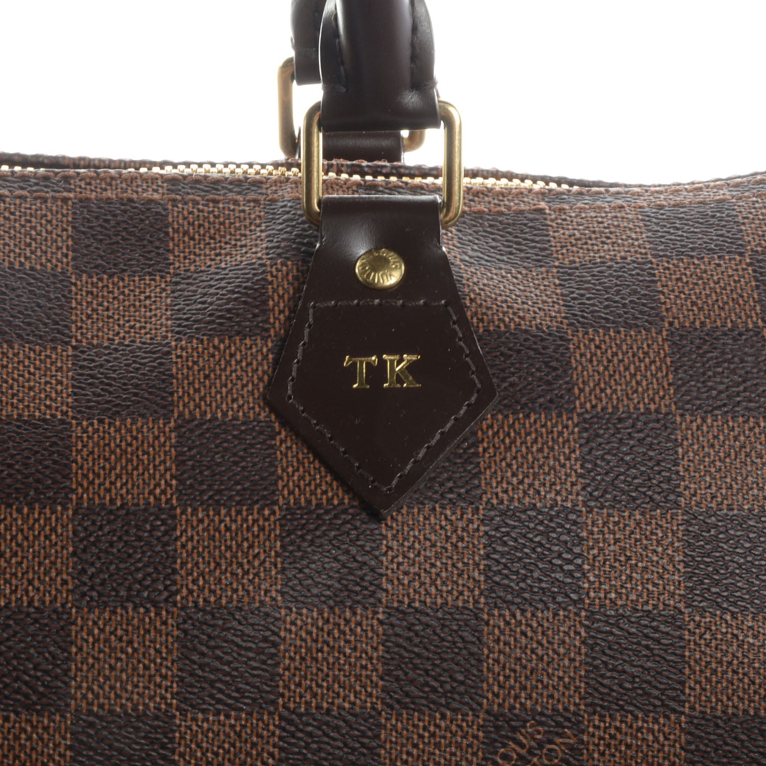Louis Vuitton Damier Ebene Speedy Bandouliere 35 8 of 8