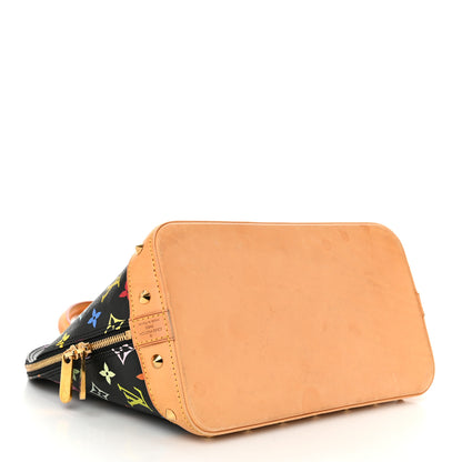 Louis Vuitton Monogram Multicolor Alma Black 4 of 9