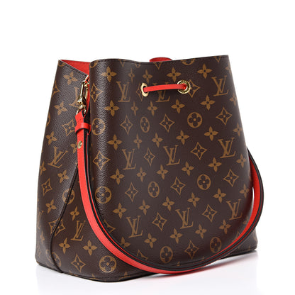Louis Vuitton Monogram Neonoe MM Coquelicot 2 of 11