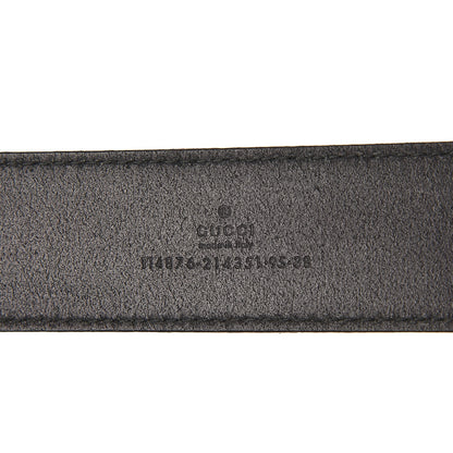 Gucci Calfskin Interlocking G 40mm Belt 95 38 Black 5 of 7