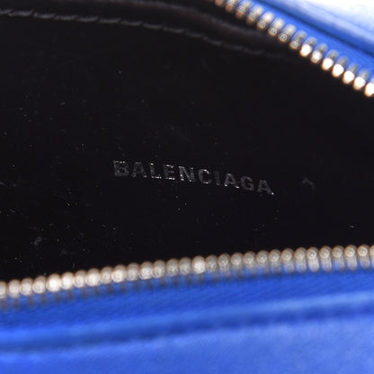 Balenciaga Smooth Calfskin Logo XS Everyday Camera Bag Bleu Prim White 10 of 14