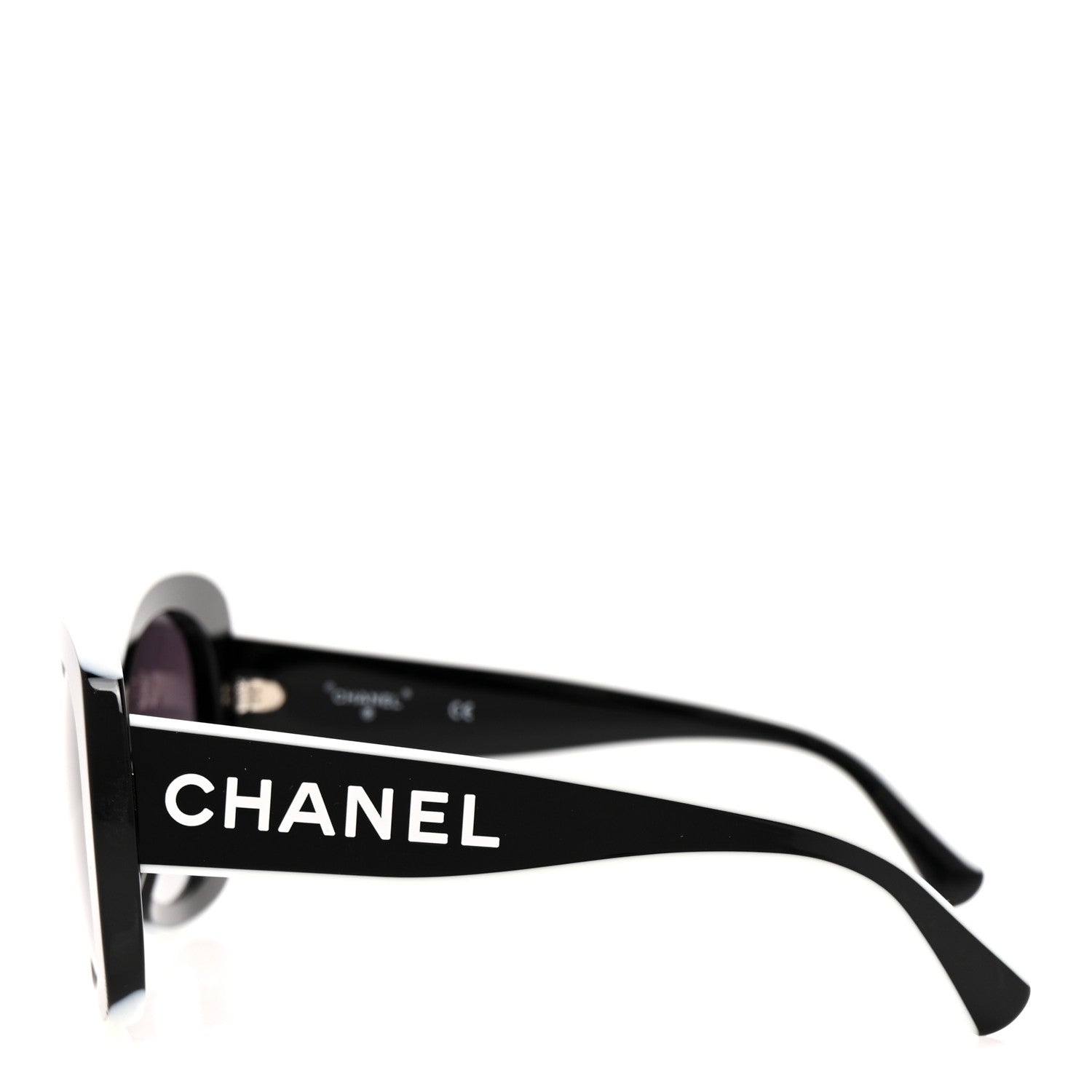 Chanel Acetate Sunglasses 71414A Black 3 of 9