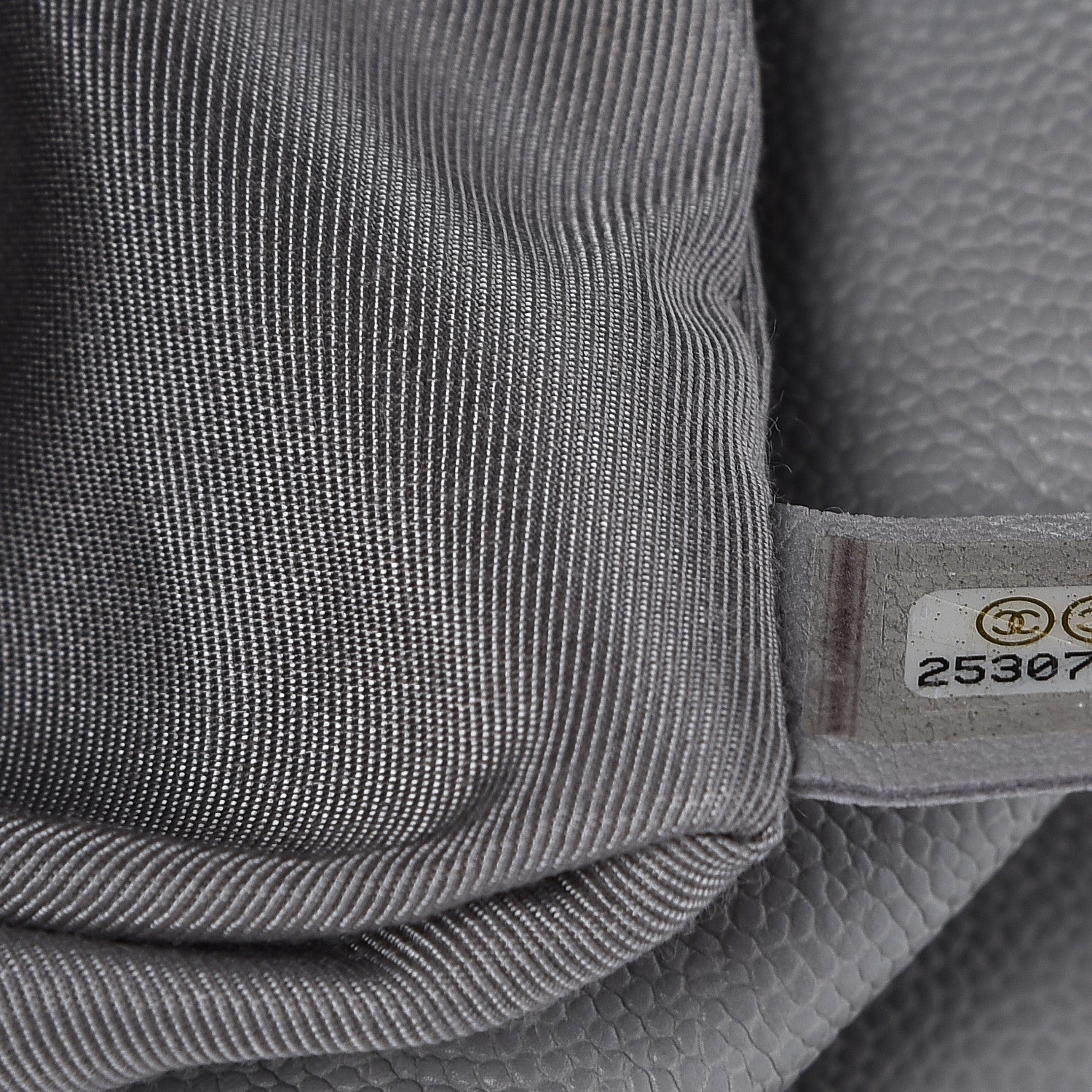 Chanel Caviar Quilted Large Urban Companion Top Handle Shopping Tote Grey 7 of 11