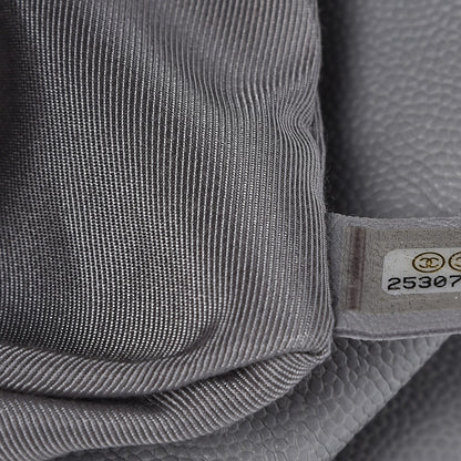 Chanel Caviar Quilted Large Urban Companion Top Handle Shopping Tote Grey 7 of 11