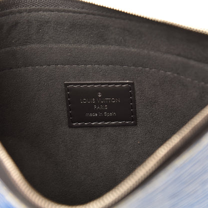 Louis Vuitton Epi Neverfull Pochette MM Denim Light 6 of 8