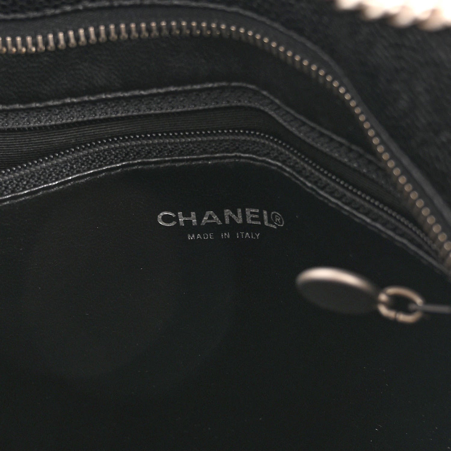 Chanel Caviar Quilted Medallion Tote Black 5 of 8