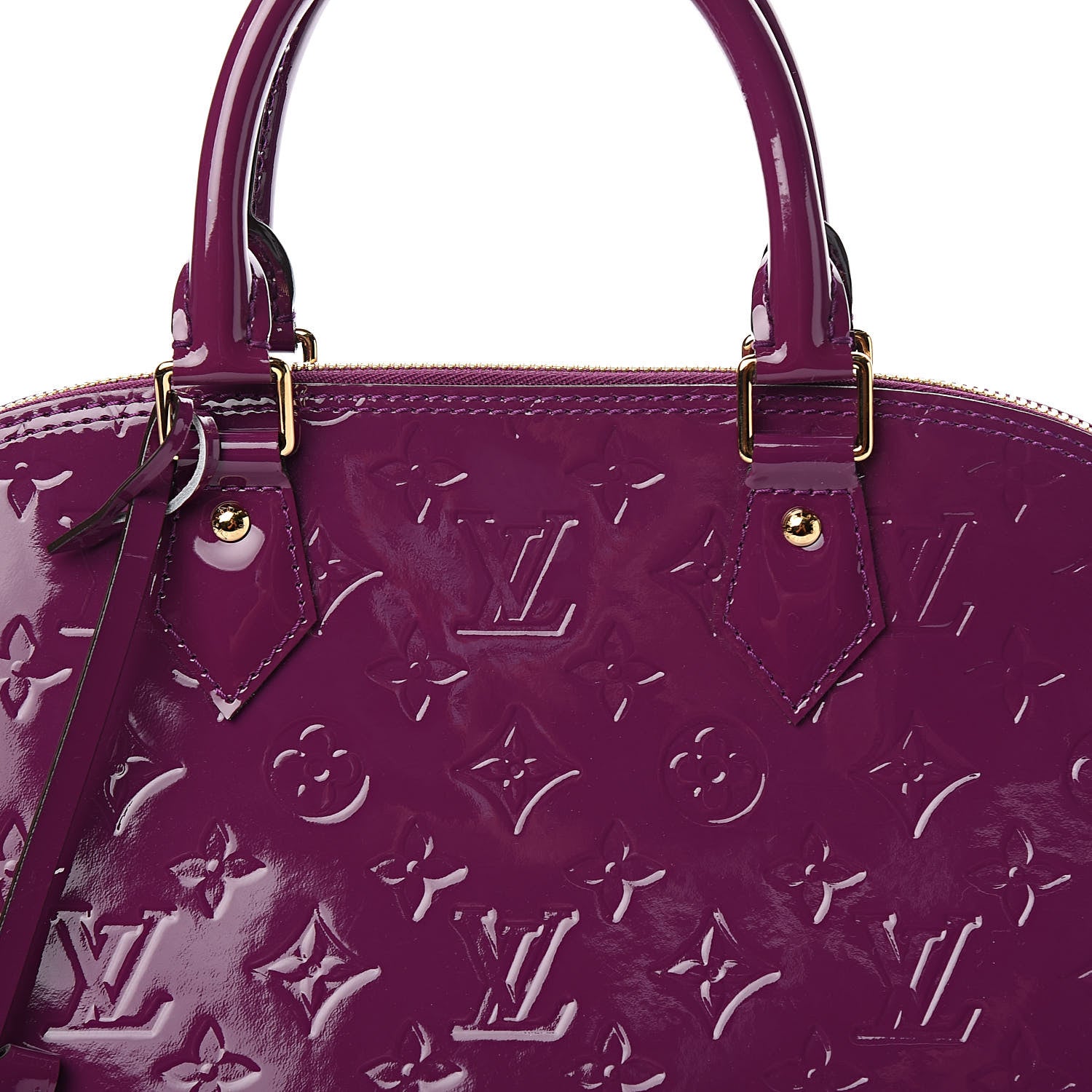 Louis Vuitton Vernis Alma MM Amethyste 10 of 10