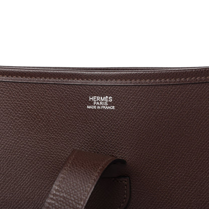 Hermes Epsom Evelyne II GM Chocolate 8 of 8