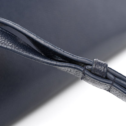 Saint Laurent Grained Calfskin Small Supple Sac De Jour Navy 16 of 16